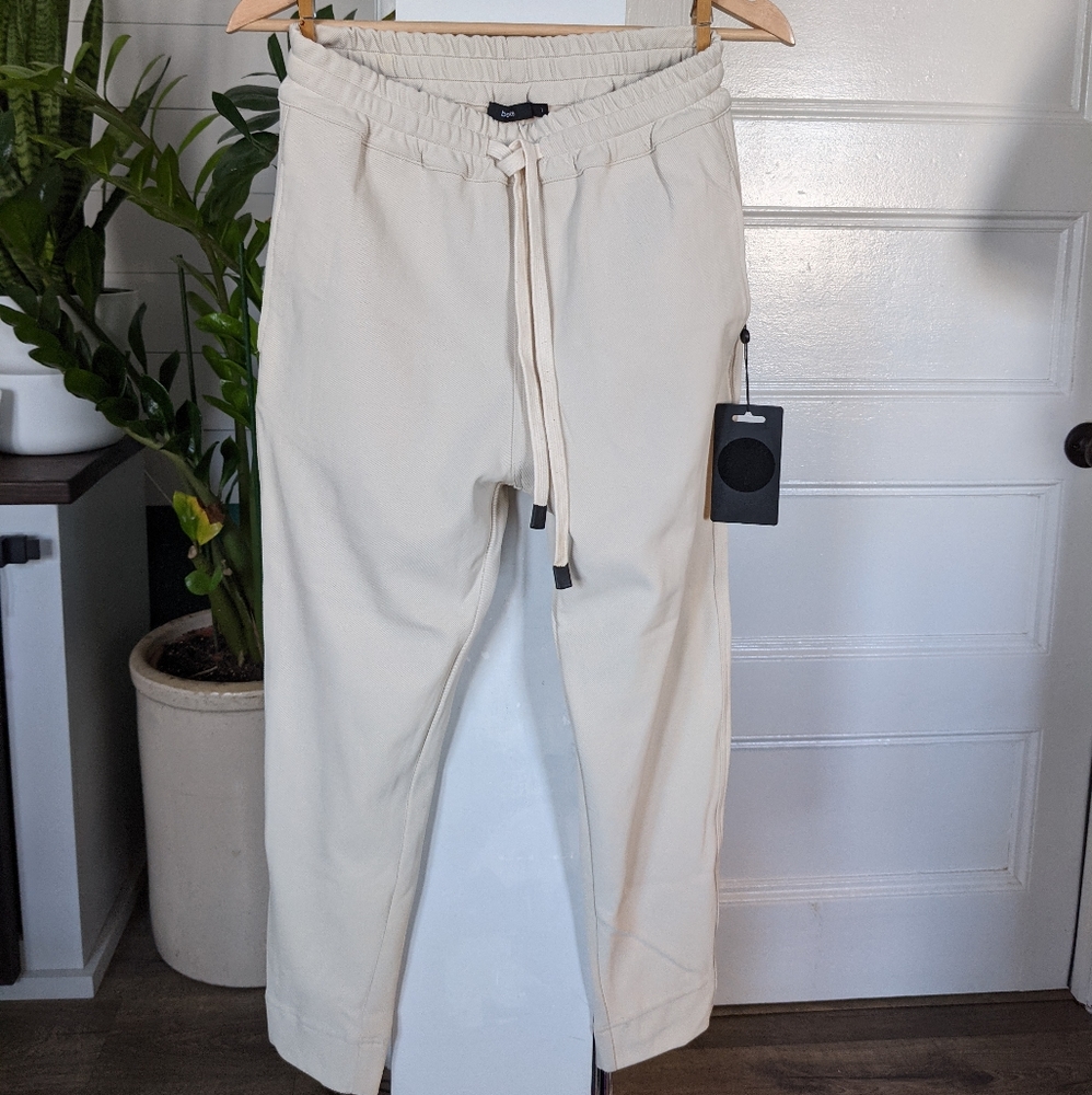 Bassike Stretch twill tapered pants